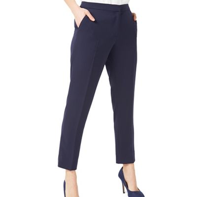 Petite tapered trousers